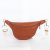 Amy Crossbody - Dark Brown Genuine Leather