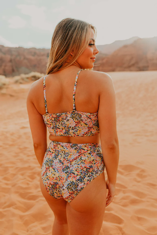 Maya High-Waisted Two Piece Swimsuit