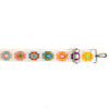 BAG STRAPS - KNIT BLOCK FLOWER