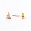 Lotus Stud Earring