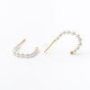 Pearl Hoop Earring
