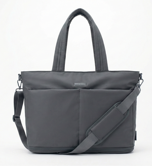 Tate Tote Bag | Work Laptop | Travel Carry On | Slate