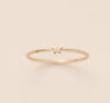 GOLD STAR STACKING RING